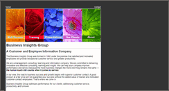 Desktop Screenshot of businessinsights.com
